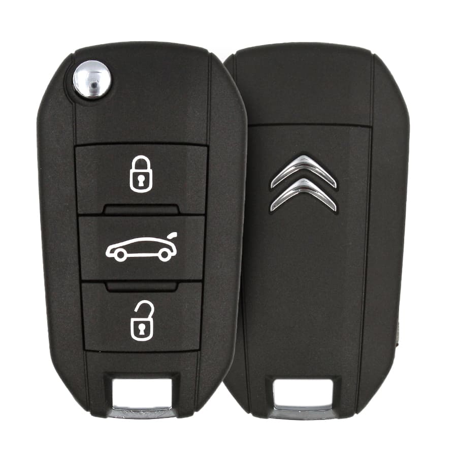 981846447 Genuine Citroen Flip Key Remote Buttons 2 - thumbnail